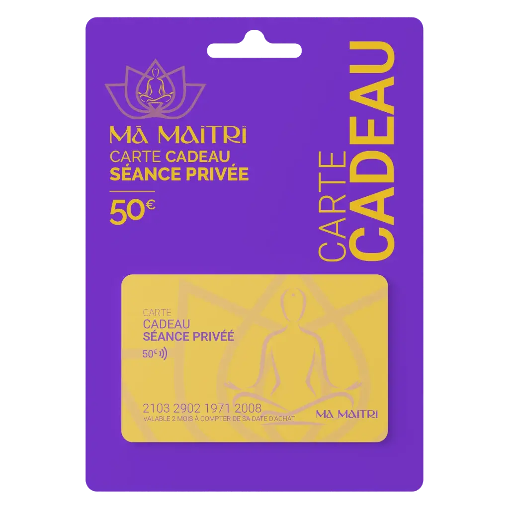 Carte Cadeau Séance privée