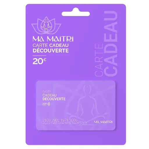[MM_KDO_20] Carte cadeau découverte